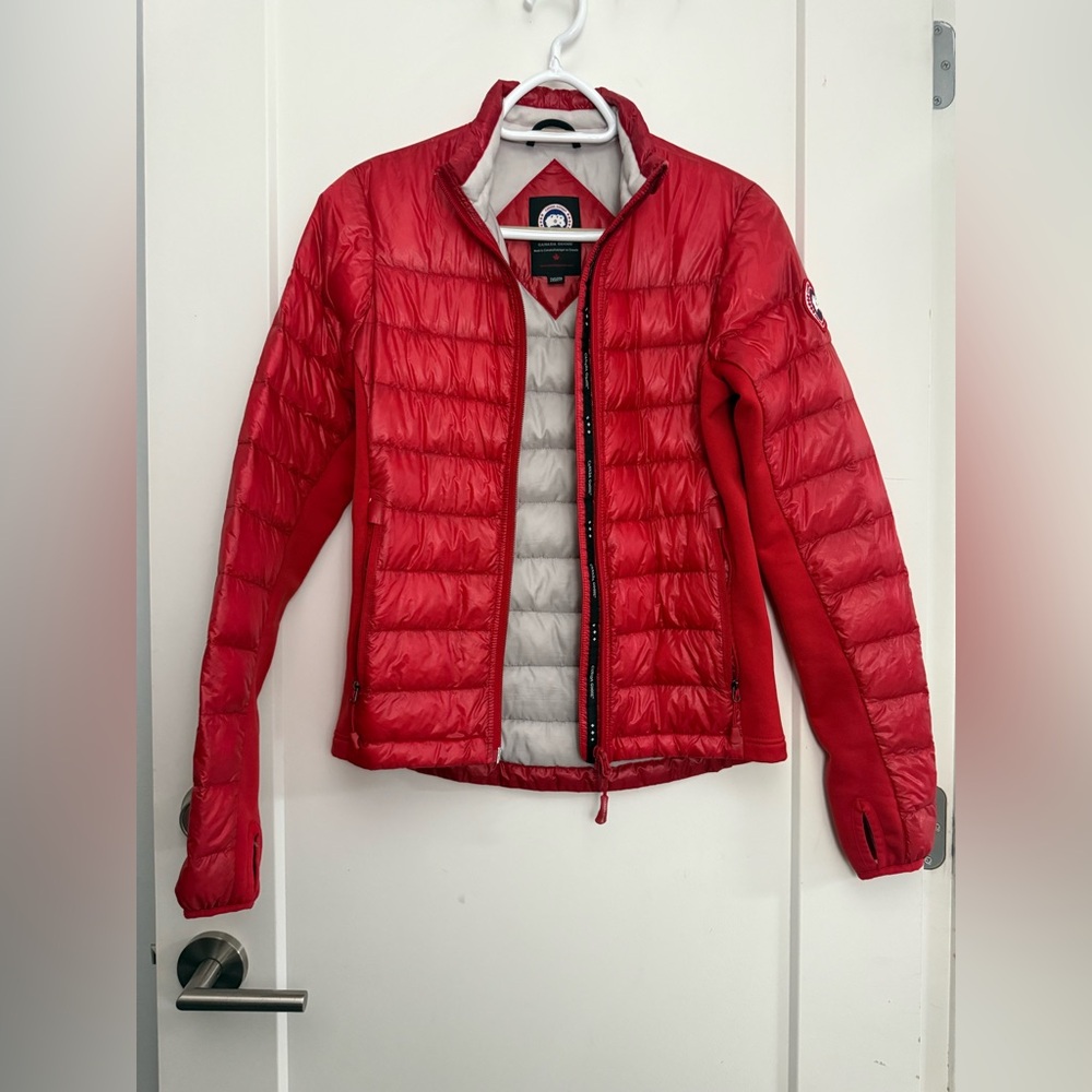 Canada Goose Women's Cherry Red Puffer Jacket